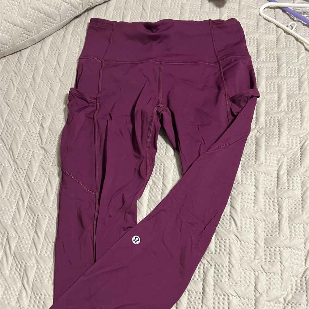 Lululemon fast and free leggings